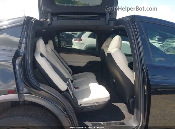 7SAXCDE52NF338772 2022 TESLA MODEL X Черный Вид наклейки с VIN-кодом