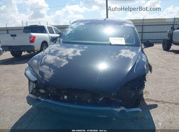 7SAXCDE52NF338772 2022 TESLA MODEL X Черный Вид панели приборов