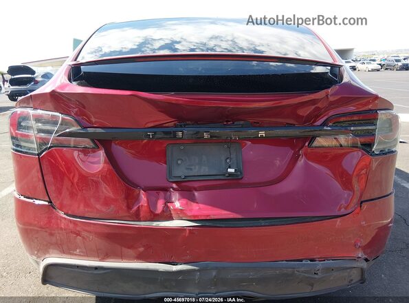 7SAXCDE52PF426689 2023 TESLA MODEL X Red 