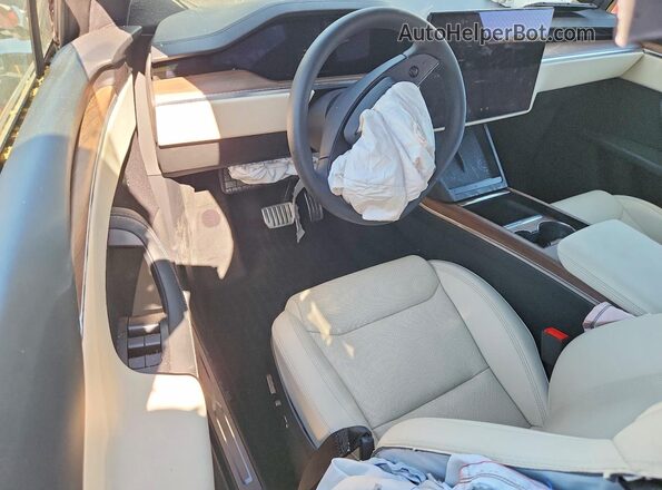 7SAXCDE57RF444592 2024 TESLA MODEL Black Вид панелі приладів
