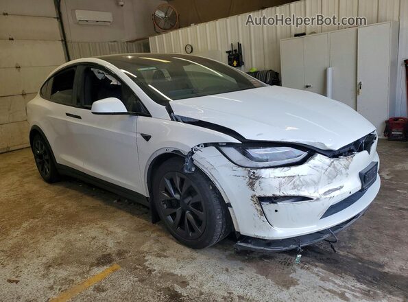 7SAXCDE59NF343581 2022 TESLA MODEL White Przód prawy