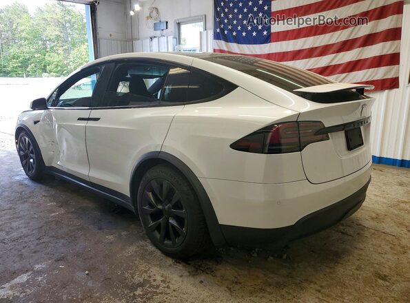 7SAXCDE59NF343581 2022 TESLA MODEL White Tył lewy