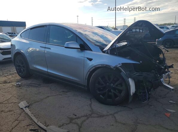 7SAXCDE59SF461397 2025 TESLA MODEL Серебряный Передняя правая четверть