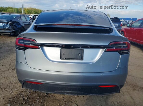 7SAXCDE59SF461397 2025 TESLA MODEL Серебряный Вид сзади