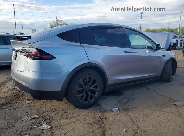 7SAXCDE59SF461397 2025 TESLA MODEL Серебряный Задняя правая четверть