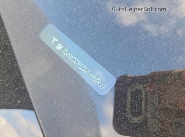 7SAXCDE59SF461397 2025 TESLA MODEL Серебряный Вид подкапотного пространства
