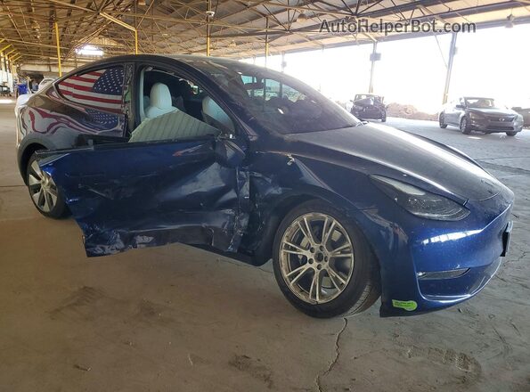 7SAYGAEE0PF682627 2023 TESLA MODEL Blue Front right