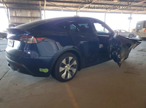 7SAYGAEE0PF682627 2023 TESLA MODEL Blue Rear right