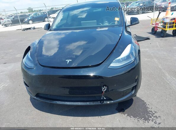 7SAYGAEE0SF269048 2025 TESLA MODEL Y Black Widok zestawu wskaźników