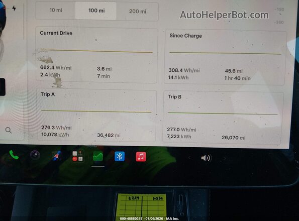 7SAYGAEE1NF382298 2022 TESLA MODEL Y Blue Vista de los asientos traseros
