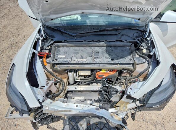 7SAYGAEE1NF549808 2022 TESLA MODEL White Widok komory silnika