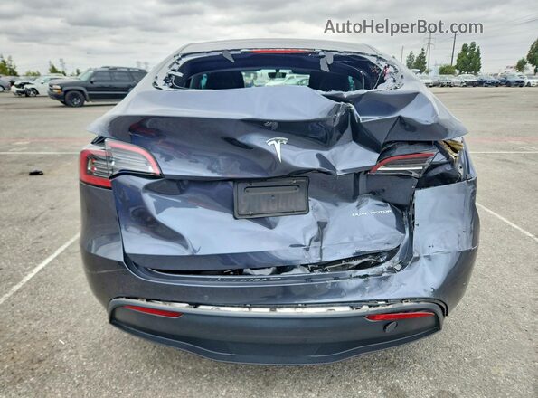 7SAYGAEE1NF554135 2022 TESLA MODEL Gray უკანა ხედი