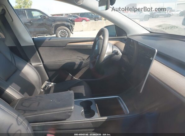 7SAYGAEE1PF610447 2023 TESLA MODEL Y Gray Vista de los asientos traseros