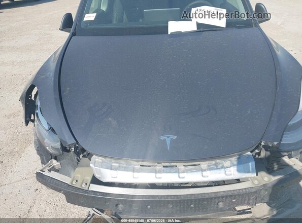 7SAYGAEE1PF610447 2023 TESLA MODEL Y Gray Vista trasera