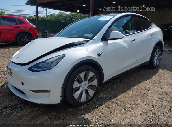7SAYGAEE2PF591181 2023 TESLA MODEL Y White Front left