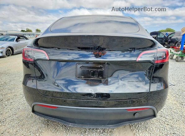 7SAYGAEE2PF615575 2023 TESLA MODEL Black Вид ззаду