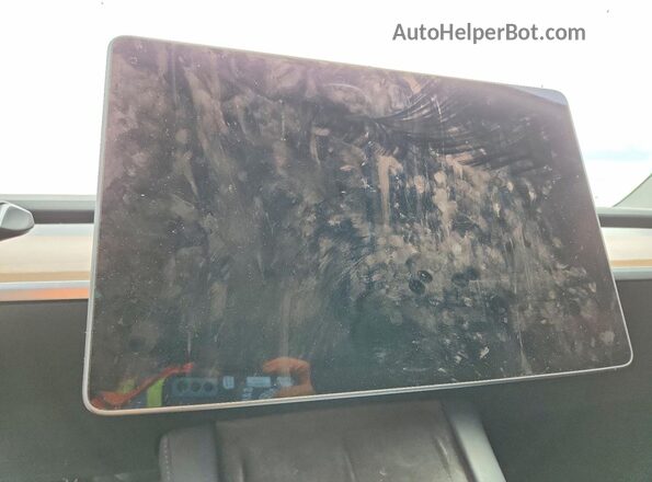 7SAYGAEE2PF615575 2023 TESLA MODEL Black Вид щитка приладів