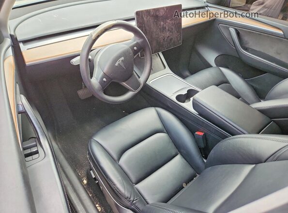 7SAYGAEE2PF615575 2023 TESLA MODEL Black Вид панелі приладів