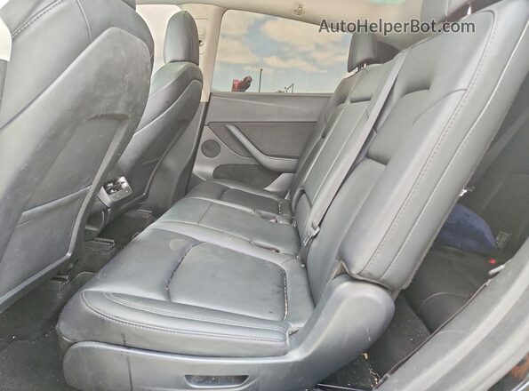 7SAYGAEE2PF615575 2023 TESLA MODEL Black Вид задніх сидінь