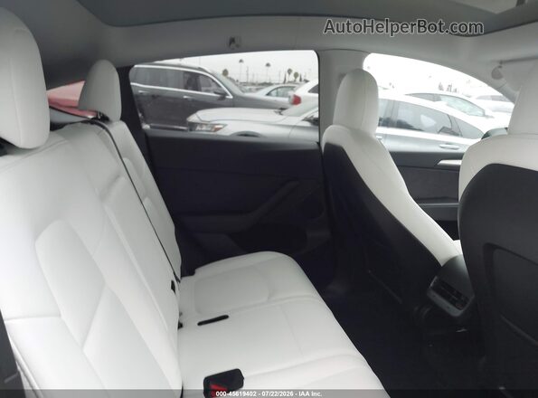 7SAYGAEE2PF646437 2023 TESLA MODEL Y Black Widok naklejki z numerem VIN