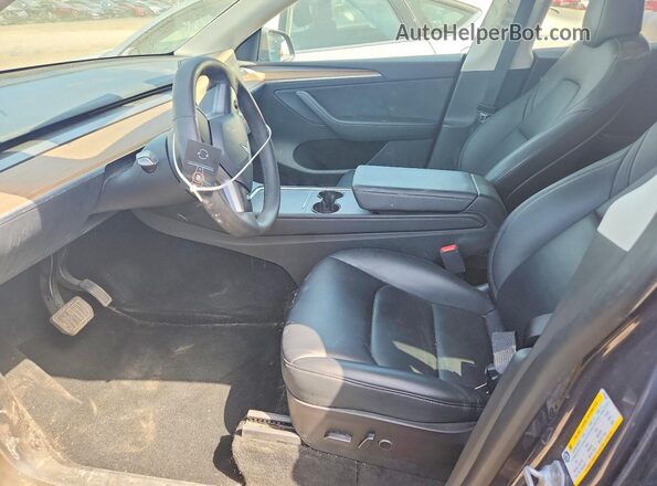 7SAYGAEE2PF691328 2023 TESLA MODEL Gray Widok wnętrza z przodu