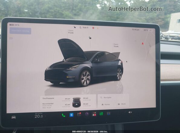 7SAYGAEE2RF002827 2024 TESLA MODEL Y Gray 