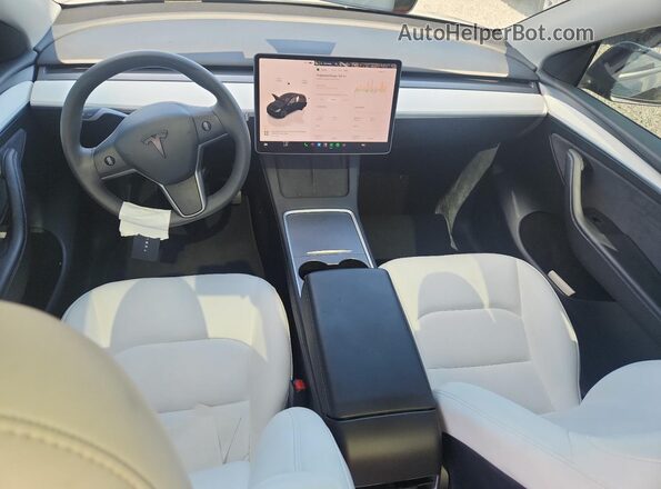 7SAYGAEE2RF064423 2024 TESLA MODEL Black წინა პანელის ხედი