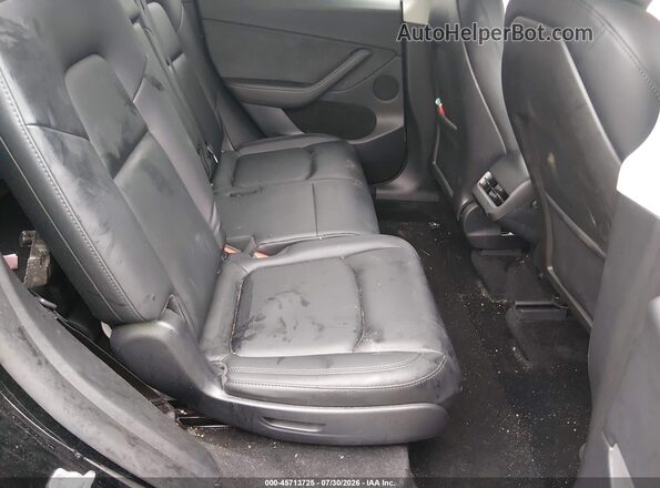 7SAYGAEE2RF151478 2024 TESLA MODEL Y Black VIN կոդի պիտակի տեսք