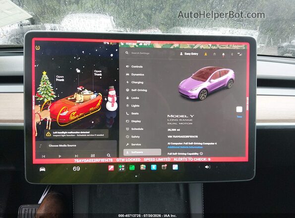 7SAYGAEE2RF151478 2024 TESLA MODEL Y Black 