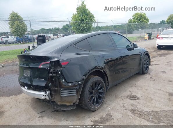 7SAYGAEE3NF338786 2022 TESLA MODEL Y Black Trasero derecho