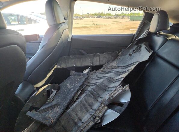 7SAYGAEE3PF789056 2023 TESLA MODEL Blue Вид задніх сидінь