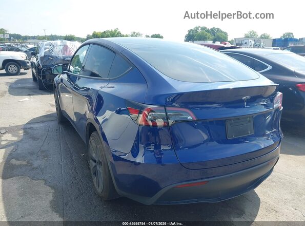 7SAYGAEE3RF164546 2024 TESLA MODEL Y Blue Задня ліва чверть