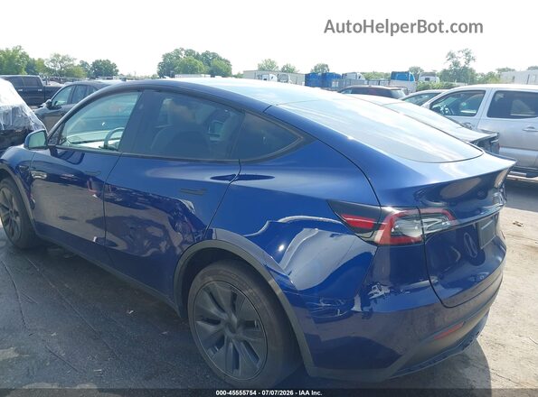 7SAYGAEE3RF164546 2024 TESLA MODEL Y Blue Вид задньої частини салону
