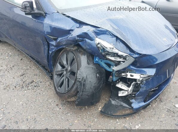 7SAYGAEE3SF221849 2025 TESLA MODEL Y Синий Вид спереди