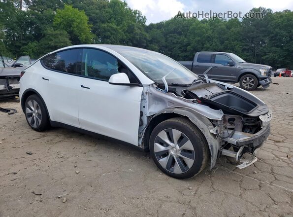 7SAYGAEE4NF433776 2022 TESLA MODEL Белый Передняя правая четверть