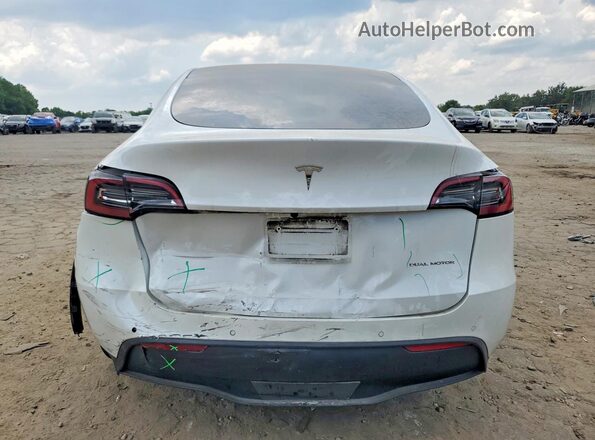 7SAYGAEE4NF433776 2022 TESLA MODEL Белый Вид сзади