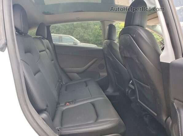 7SAYGAEE4NF433776 2022 TESLA MODEL Белый Вид задних сидений