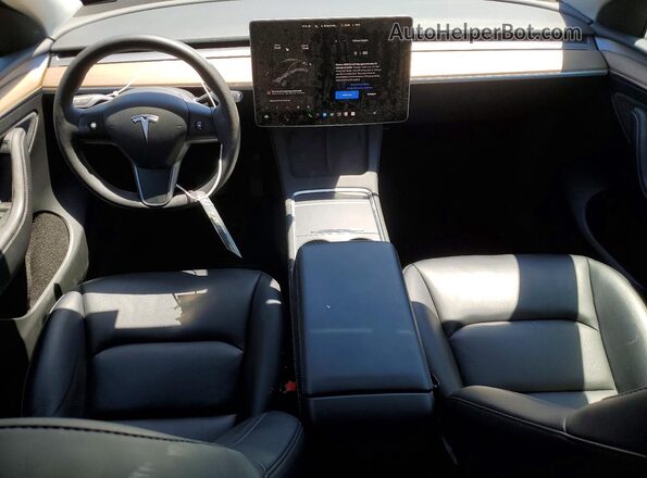 7SAYGAEE4PF595636 2023 TESLA MODEL Серый Вид панели приборов