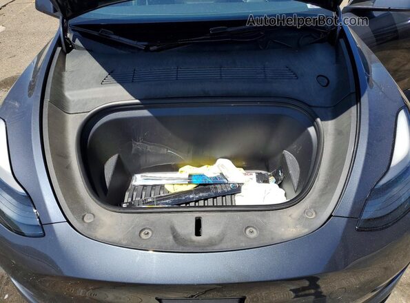 7SAYGAEE4PF595636 2023 TESLA MODEL Серый Вид задней части салона