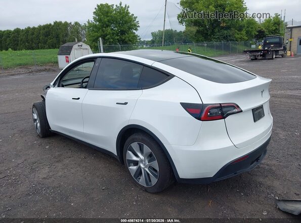 7SAYGAEE5NF377881 2022 TESLA MODEL Y White უკანა მარცხენა