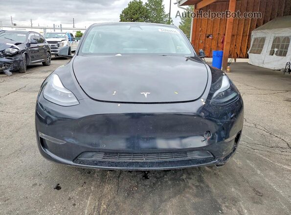 7SAYGAEE5NF541372 2022 TESLA MODEL Black Front view