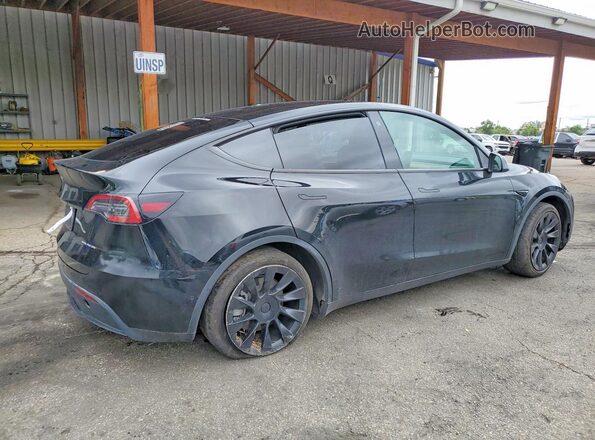 7SAYGAEE5NF541372 2022 TESLA MODEL Black Rear right