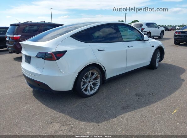 7SAYGAEE5PF629549 2023 TESLA MODEL Y White უკანა მარჯვენა