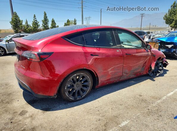 7SAYGAEE5RF015930 2024 TESLA MODEL Red უკანა მარჯვენა