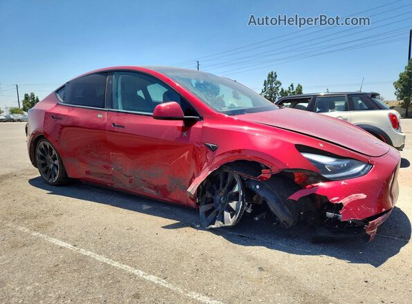 7SAYGAEE5RF015930 2024 TESLA MODEL Red წინა მარჯვენა