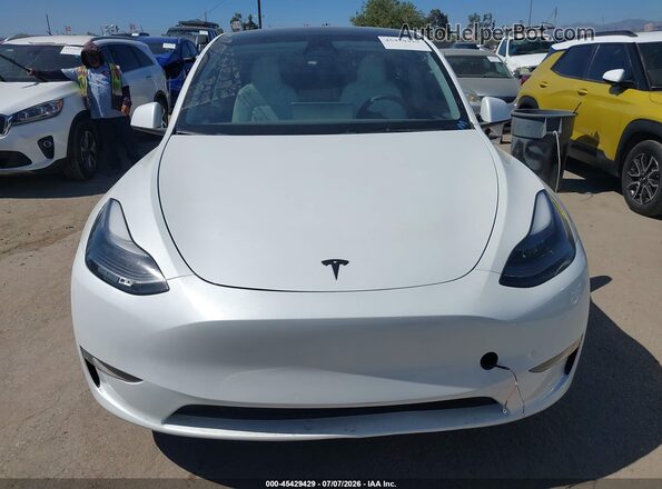 7SAYGAEE6PF773613 2023 TESLA MODEL Y White Вид спереду