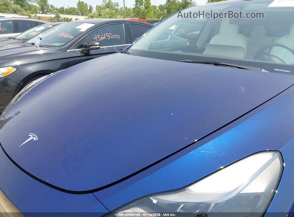 7SAYGAEE6PF779816 2023 TESLA MODEL Y Blue Front view