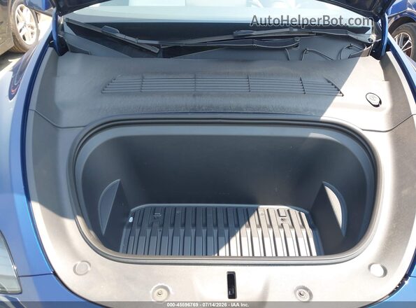 7SAYGAEE6PF779816 2023 TESLA MODEL Y Blue Rear view