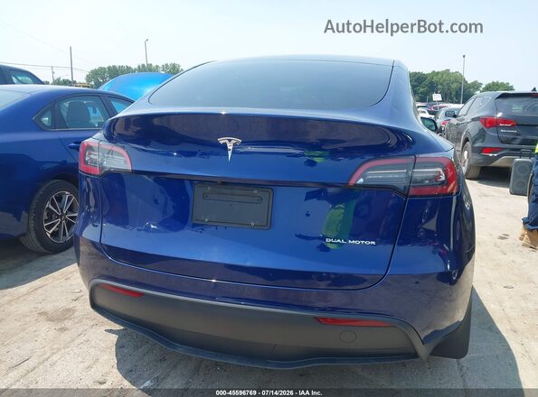 7SAYGAEE6PF779816 2023 TESLA MODEL Y Blue 