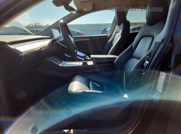 7SAYGAEE6PF924868 2023 TESLA MODEL Black წინა სალონის ხედი